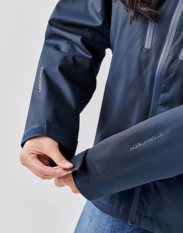 StormTech Women`s Scirocco Lightweight Shell, Navy, 2XL bedrucken, Art.-Nr. 847182007