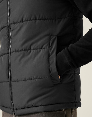 Regatta Access Insulated Bodywarmer, Black/Black, 2XL bedrucken, Art.-Nr. 860171527