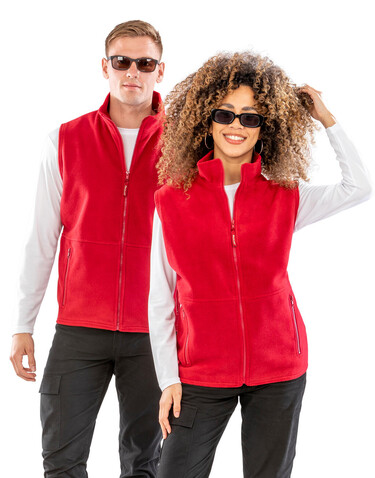 Result Fleece Bodywarmer, Red, XL bedrucken, Art.-Nr. 864334006