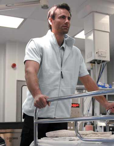 Result Fleece Bodywarmer, White, S bedrucken, Art.-Nr. 864330003