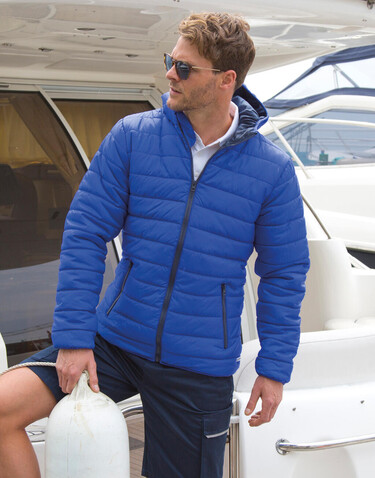 Result Soft Padded Jacket, Royal/Navy, L bedrucken, Art.-Nr. 872333665