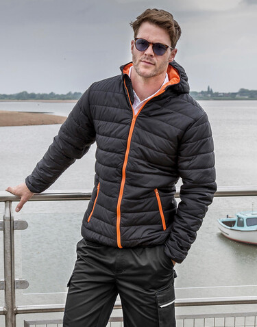 Result Soft Padded Jacket, Navy/Lime, XS bedrucken, Art.-Nr. 872332562