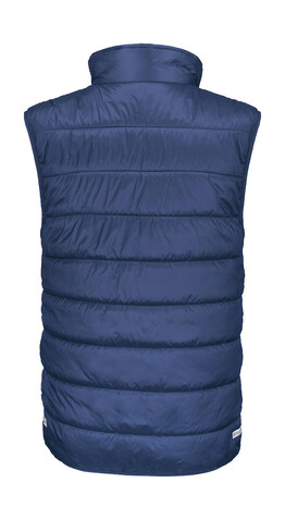 Result Junior/Youth Padded Bodywarmer, Navy/Royal, 2XL (13-14) bedrucken, Art.-Nr. 879332377