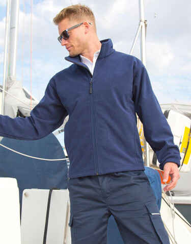Result Climate Stopper Water Resistant Fleece, Black, XS bedrucken, Art.-Nr. 890331012