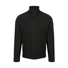 Regatta Honestly Made Recycled Full Zip Fleece, Black, S bedrucken, Art.-Nr. 895171013