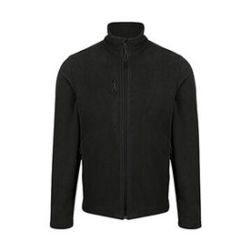 Regatta Honestly Made Recycled Full Zip Fleece, Black, S bedrucken, Art.-Nr. 895171013