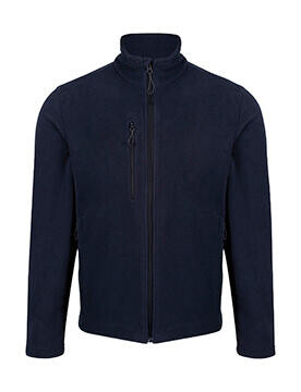 Regatta Honestly Made Recycled Full Zip Fleece, Navy, M bedrucken, Art.-Nr. 895172004