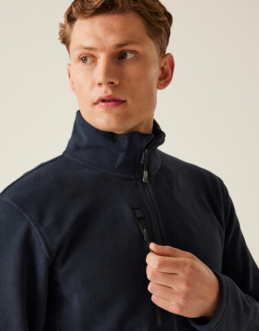 Regatta Honestly Made Recycled Full Zip Fleece, Navy, 3XL bedrucken, Art.-Nr. 895172008