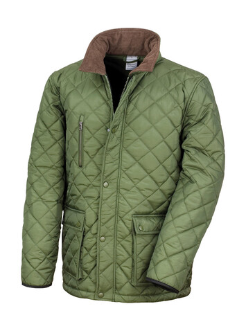 Result Cheltenham Gold Jacket, Olive, XS bedrucken, Art.-Nr. 896335302