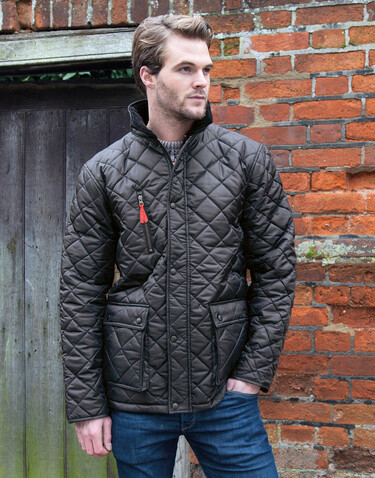 Result Cheltenham Gold Jacket, Black, M bedrucken, Art.-Nr. 896331014