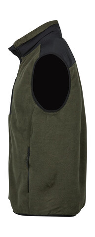 Tee Jays Mountain Fleece Bodywarmer, Clay/Black, L bedrucken, Art.-Nr. 898547505