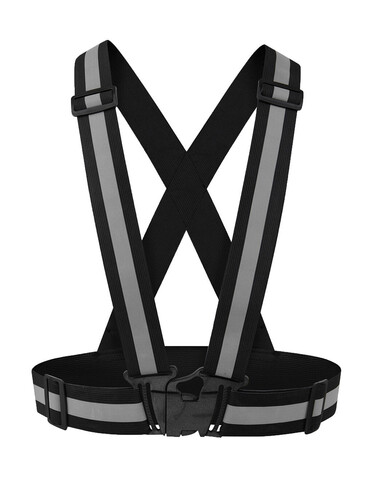 Korntex Reflective Body Belt Prague, Black, One Size bedrucken, Art.-Nr. 900131010 Korntex Reflective Body Belt Prague, Black, One Size bedrucken, Art.-Nr. 900131010