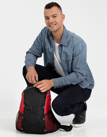 Shugon Chester Backpack, Black/Black, One Size bedrucken, Art.-Nr. 900381920