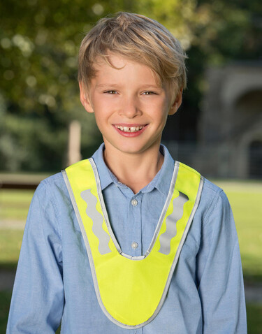 Korntex Safety Collar for Kids Barbados, Yellow, One Size bedrucken, Art.-Nr. 901136000