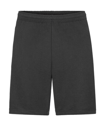 Fruit of the Loom Lightweight Shorts, Black, M bedrucken, Art.-Nr. 902011014