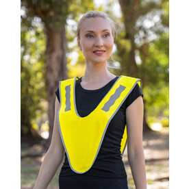 Korntex Safety Collar for Adults Grenada, Yellow, One Size bedrucken, Art.-Nr. 902136000