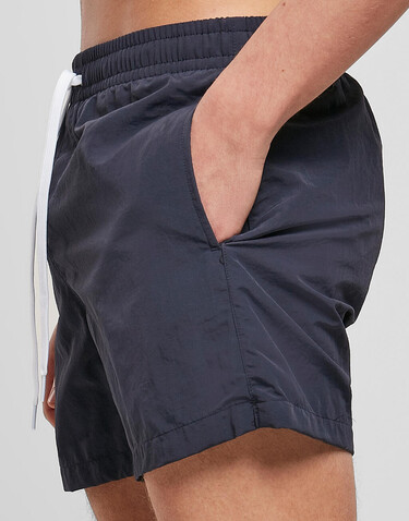 Build Your Brand Swim Shorts, Black, 4XL bedrucken, Art.-Nr. 902391017
