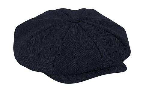 Beechfield Heritage Bakerboy Cap, Charcoal Herringbone, L/XL bedrucken, Art.-Nr. 902691252 Beechfield Heritage Bakerboy Cap, Charcoal Herringbone, L/XL bedrucken, Art.-Nr. 902691252