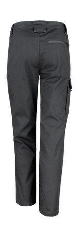 Result Work-Guard Stretch Trousers Reg, Black, M (34/32") bedrucken, Art.-Nr. 903331012