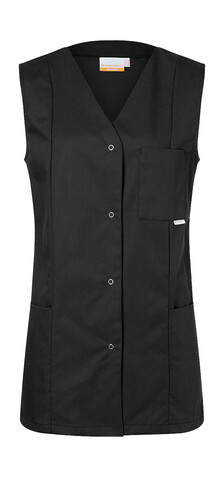 Karlowsky Worksmock Sara, Black, 40 (M) bedrucken, Art.-Nr. 904671013