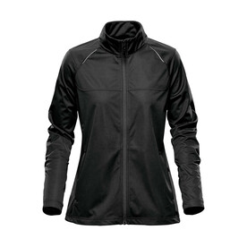 StormTech Women`s Greenwich Softshell, Black, S bedrucken, Art.-Nr. 906181013