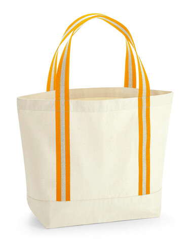 Westford Mill EarthAware® Organic Boat Bag, Natural/Amber, One Size bedrucken, Art.-Nr. 907280720 Westford Mill EarthAware® Organic Boat Bag, Natural/Amber, One Size bedrucken, Art.-Nr. 907280720