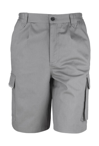 Result Work-Guard Action Shorts, Grey, XS bedrucken, Art.-Nr. 909331212