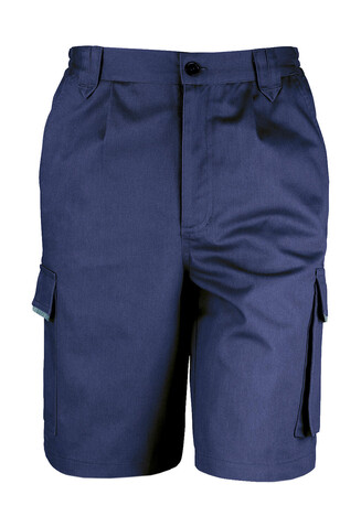 Result Work-Guard Action Shorts, Navy, XL bedrucken, Art.-Nr. 909332006