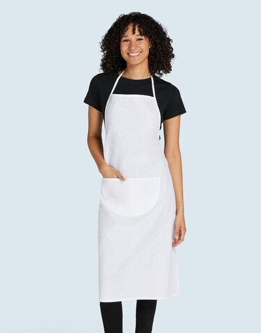 SG ACCESSORIES - BISTRO BUDAPEST Festival Apron with Pocket, Black, One Size bedrucken, Art.-Nr. 909591010