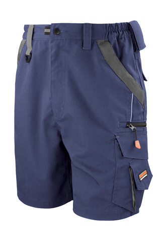 Result Work-Guard Technical Shorts, Navy/Black, L bedrucken, Art.-Nr. 911332405
