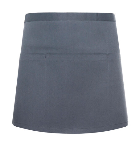 Karlowsky Waist Apron Basic with Pockets, Anthracite, One Size bedrucken, Art.-Nr. 911671400
