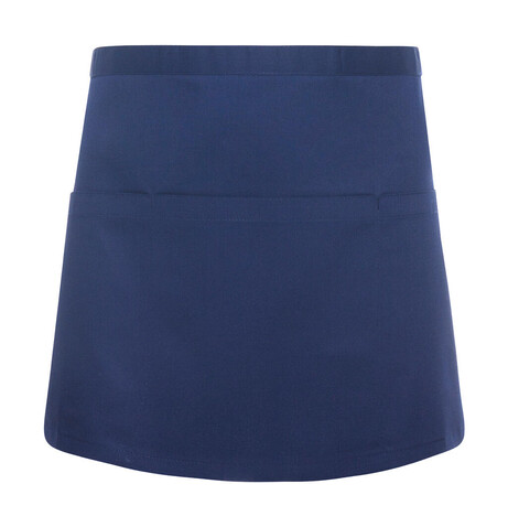 Karlowsky Waist Apron Basic with Pockets, Black, One Size bedrucken, Art.-Nr. 911671010