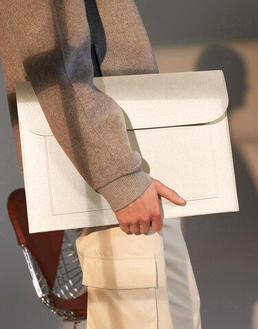 Bag Base Felt Laptop/Document Slip, Navy, One Size bedrucken, Art.-Nr. 917292000