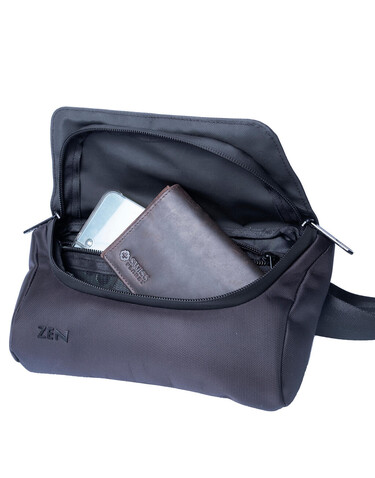 Shugon Coral Cross Body Pouch, Black, One Size bedrucken, Art.-Nr. 919381010