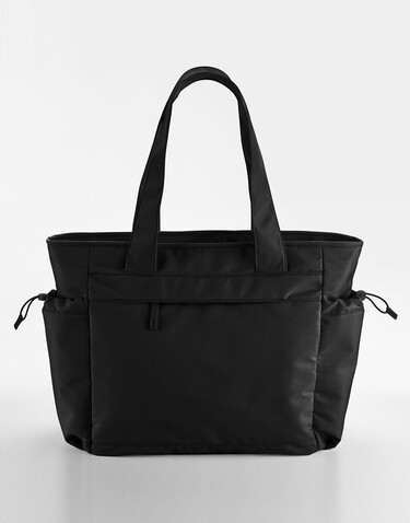 Quadra Studio Oversized Tote, Black, One Size bedrucken, Art.-Nr. 920301010