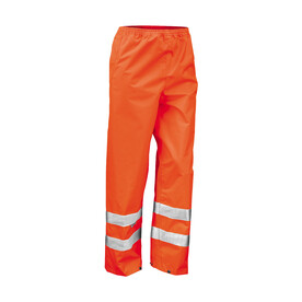 Result High Profile Rain Trousers, Fluorescent Orange, S/M bedrucken, Art.-Nr. 922334054 Result High Profile Rain Trousers, Fluorescent Orange, S/M bedrucken, Art.-Nr. 922334054