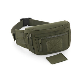 Bag Base MOLLE Utility Waistpack, Black, One Size bedrucken, Art.-Nr. 923291010