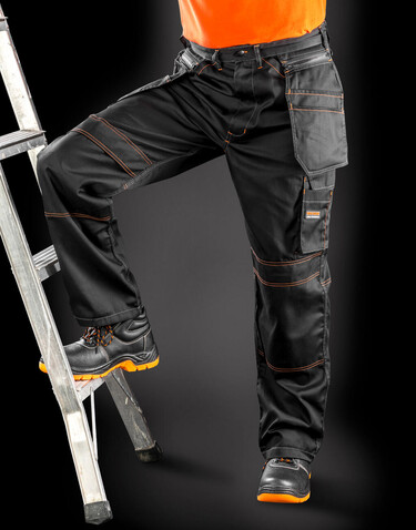 Result LITE X-OVER Holster Trouser, Black, XL bedrucken, Art.-Nr. 923331015