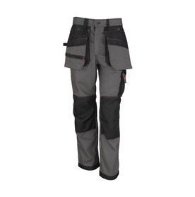 Result X-OVER Heavy Trouser, Grey/Black, XS bedrucken, Art.-Nr. 924331481