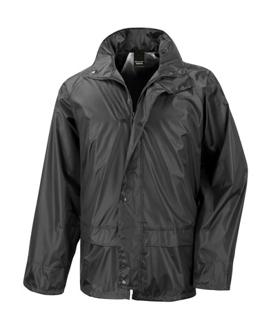 Result StormDri Jacket, Black, 2XL bedrucken, Art.-Nr. 927331017