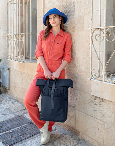 Shugon Ruby Roll-Up Laptop Backpack, Black/Black, One Size bedrucken, Art.-Nr. 927381920