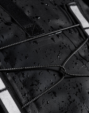 Quadra Waterproof Bike Roll-Top, Black, One Size bedrucken, Art.-Nr. 928301010