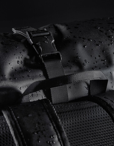 Quadra Waterproof Bike Roll-Top, Black, One Size bedrucken, Art.-Nr. 928301010