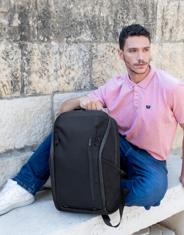 Shugon Kassel Executive Laptop Backpack, Black, One Size bedrucken, Art.-Nr. 928381010