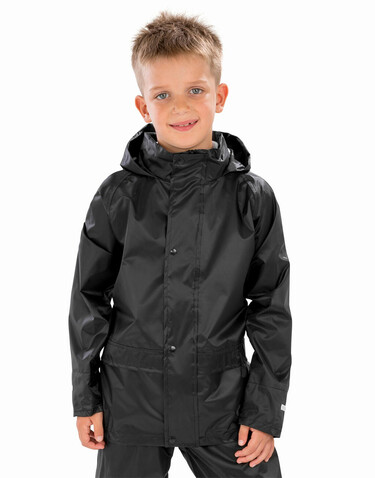 Result Junior StormDri Jacket, Black, S (5-6) bedrucken, Art.-Nr. 929331013 Result Junior StormDri Jacket, Black, S (5-6) bedrucken, Art.-Nr. 929331013