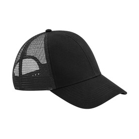 Beechfield Organic Cotton Trucker, Black, One Size bedrucken, Art.-Nr. 929691010