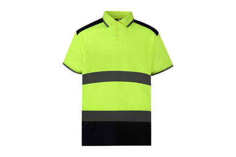 Yoko Fluo 2-Tone Polo, Fluo Yellow/Navy, 2XL bedrucken, Art.-Nr. 929776527 Yoko Fluo 2-Tone Polo, Fluo Yellow/Navy, 2XL bedrucken, Art.-Nr. 929776527