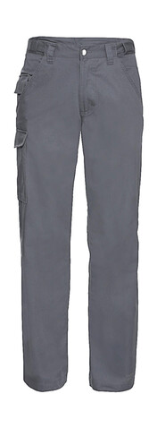 Russell Europe Twill Workwear Trousers length 32, Convoy Grey, 28&quot; (71cm) bedrucken, Art.-Nr. 932001271