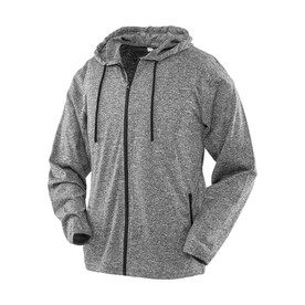Result Women`s Hooded Tee-Jacket, Marl Grey, XS bedrucken, Art.-Nr. 935331182 Result Women`s Hooded Tee-Jacket, Marl Grey, XS bedrucken, Art.-Nr. 935331182