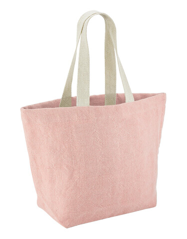 Westford Mill Soft Washed Jute Beach Bag, Blossom, One Size bedrucken, Art.-Nr. 936284230